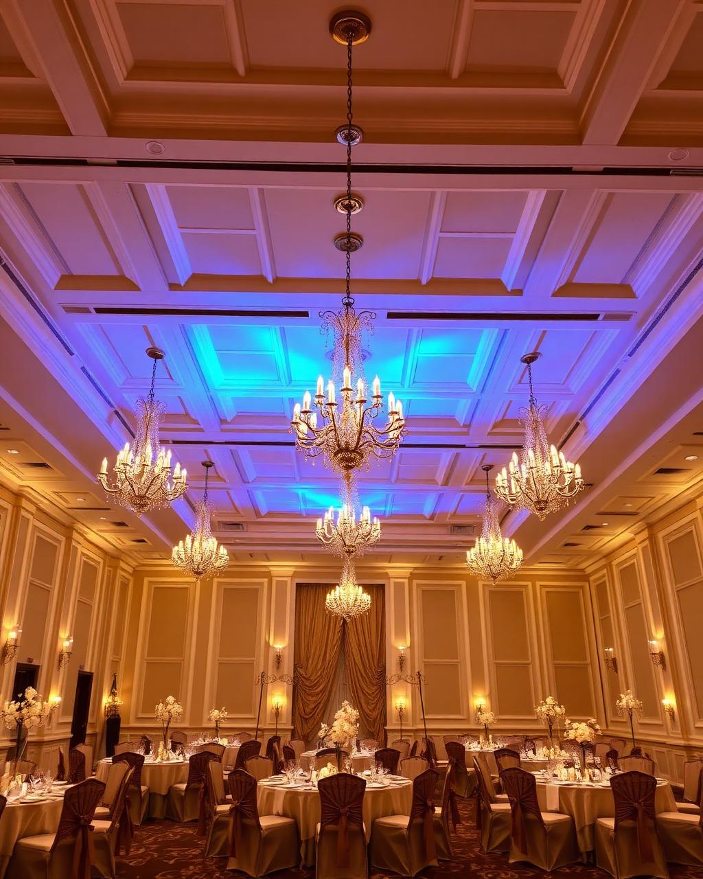 Glamorous school formal night celebration